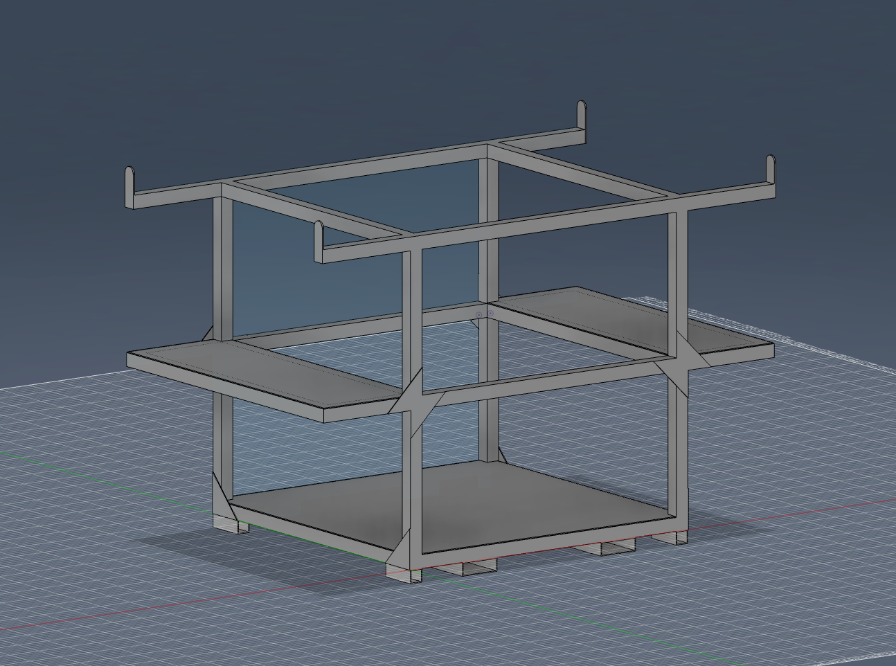 48" x 48" Utility Skid