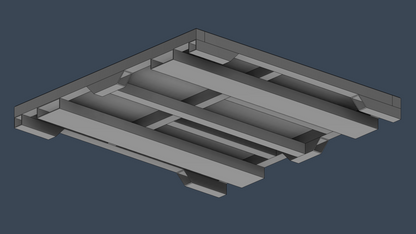 Flat Set In Utility Skid