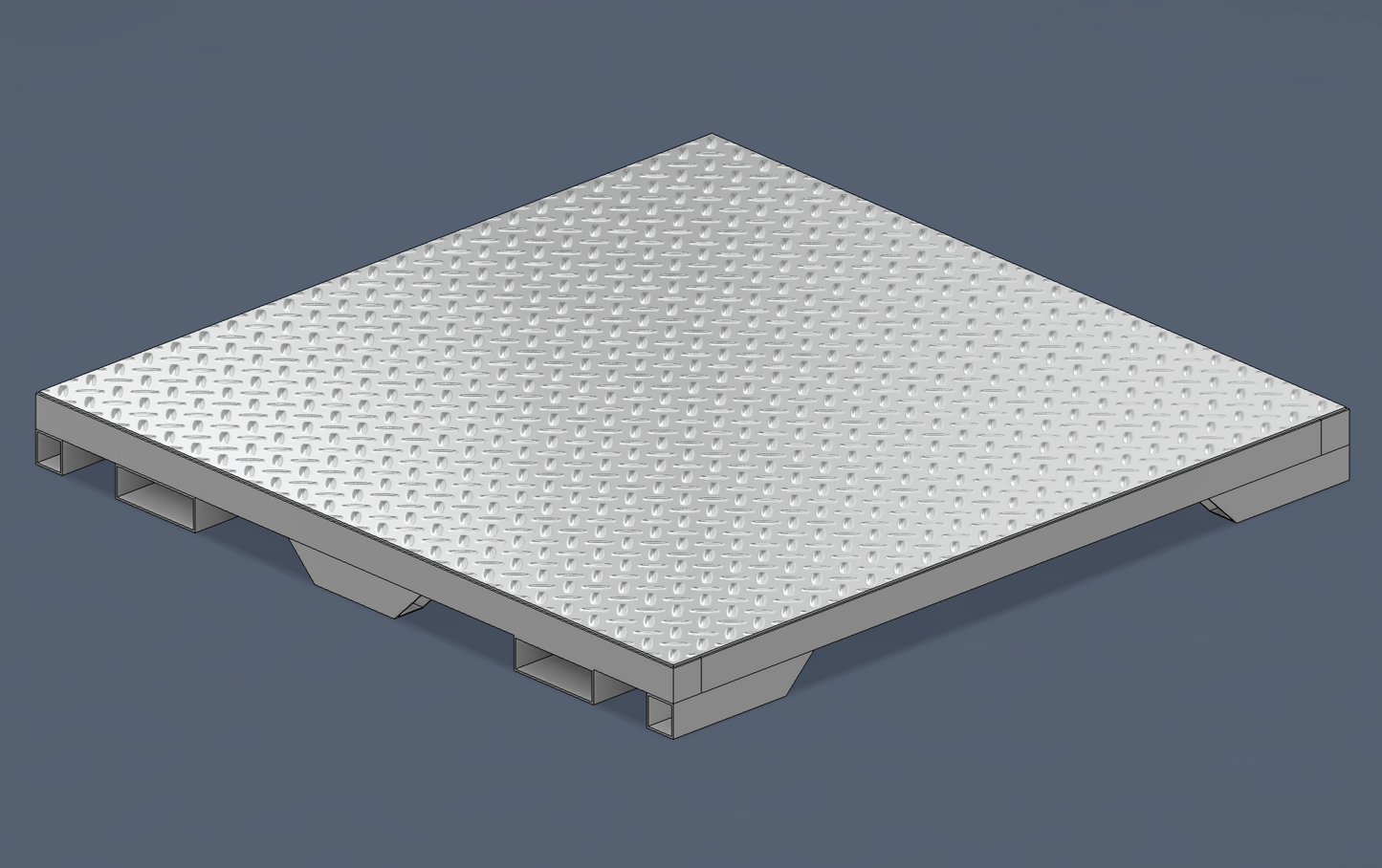 Flat Set In Utility Skid
